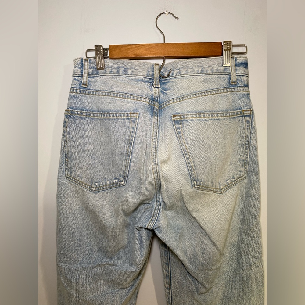Imogene + Willie Women’s Ada Relaxed Straight Distressed Hem Jeans Size 27 - Picture 5 of 9